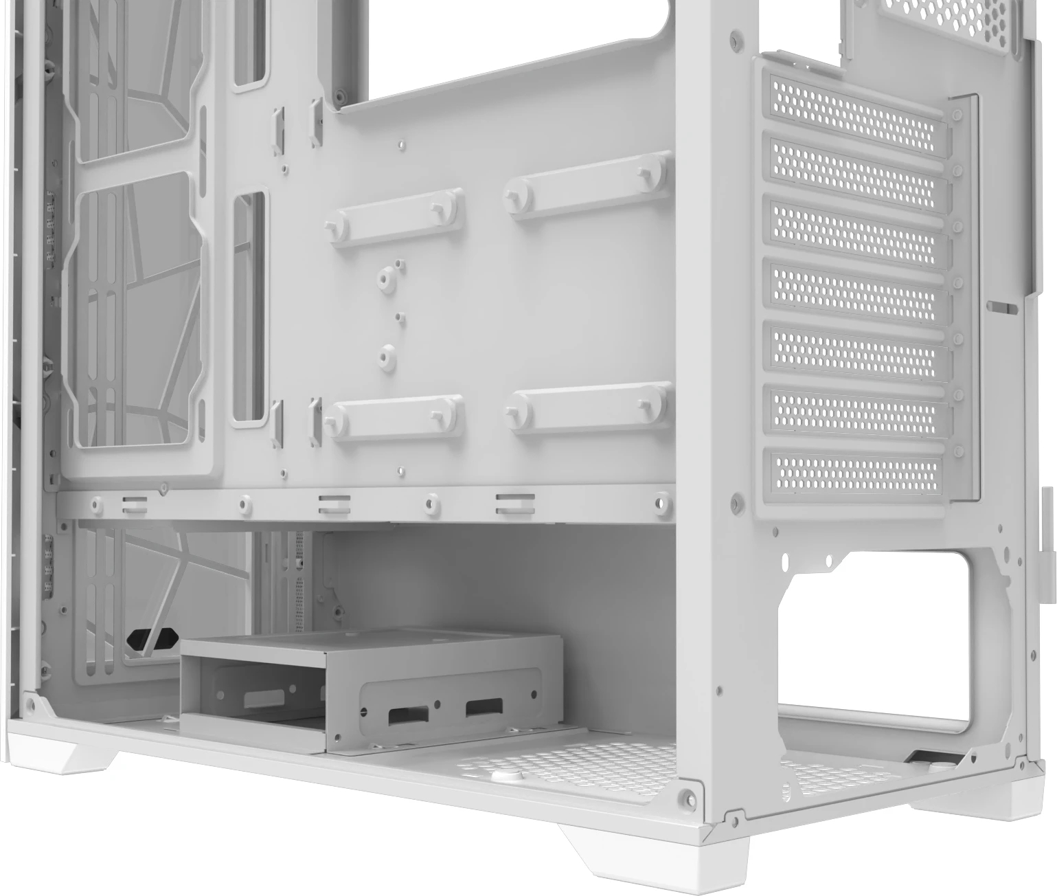 Кутия Raijintek PONOS ULTRA WHITE MS4 Case EATX