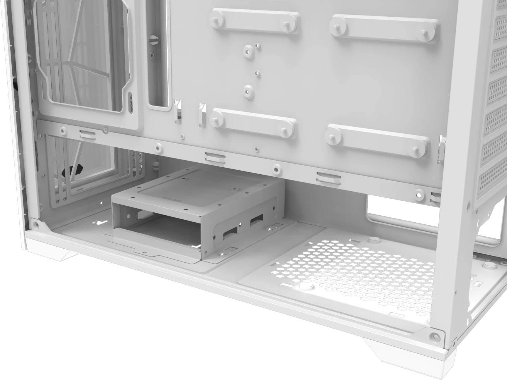 Кутия Raijintek PONOS ULTRA WHITE MS4 Case EATX