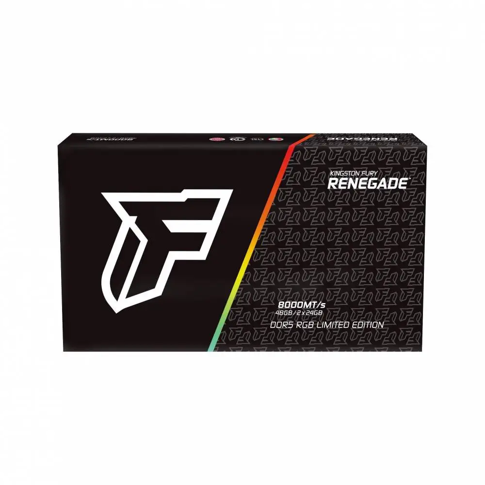 Памет Kingston FURY Renegade RGB Limited Edition 48GB (2x24GB) DDR5 8000MHz CL36 - KF580C36RLAK2-48