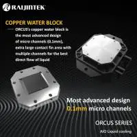 Водно охлаждане за процесор Raijintek ORCUS 120 RBW Water Cooling