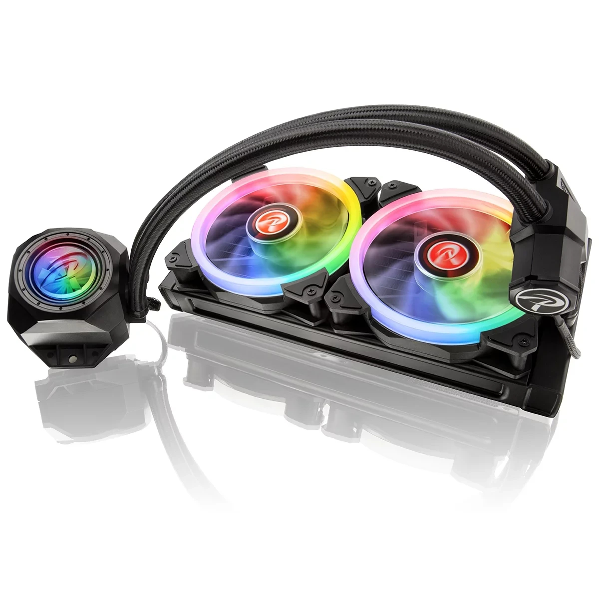 Водно охлаждане за процесор Raijintek ORCUS 240 RBW Water Cooling