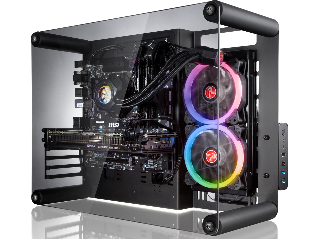 Водно охлаждане за процесор Raijintek ORCUS 240 RBW Water Cooling