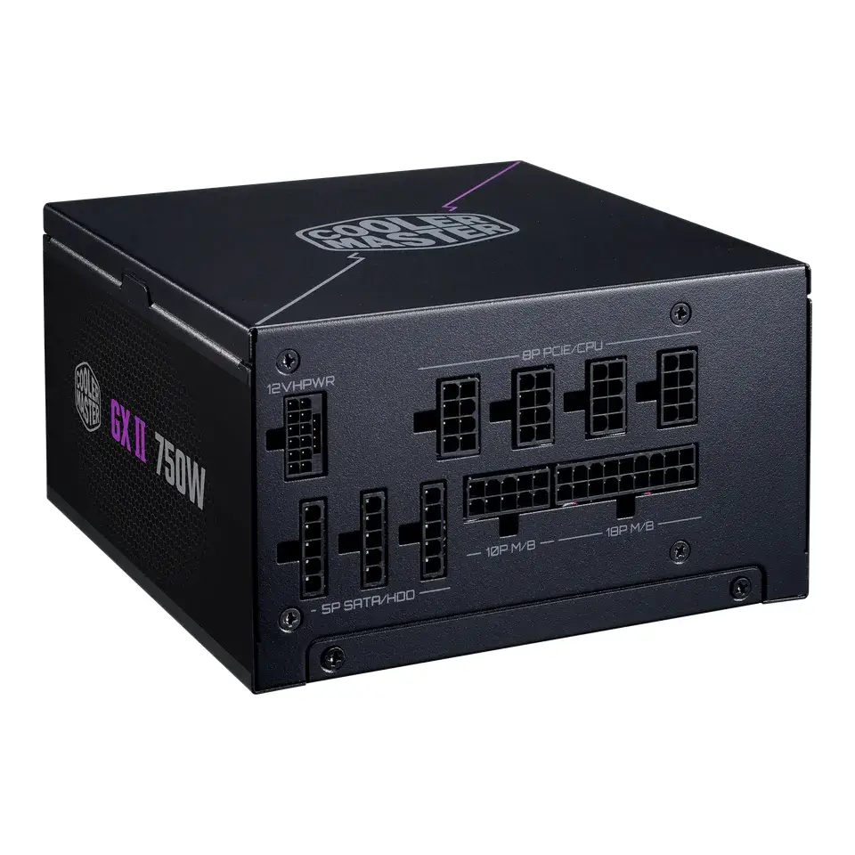 Захранване Cooler Master GX II GOLD 750W 80 Plus Gold PSU ATX 3.0 PCIe Gen5 - MPX-7503-AFAG-2BEU