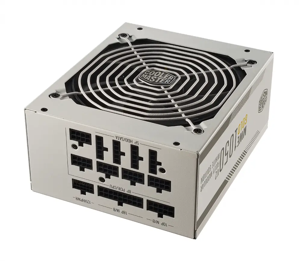 Захранване Cooler Master MWE GOLD 1050W V2 80 Plus Gold ATX 3.0 White - MPE-C501-AFCAG-3GEU