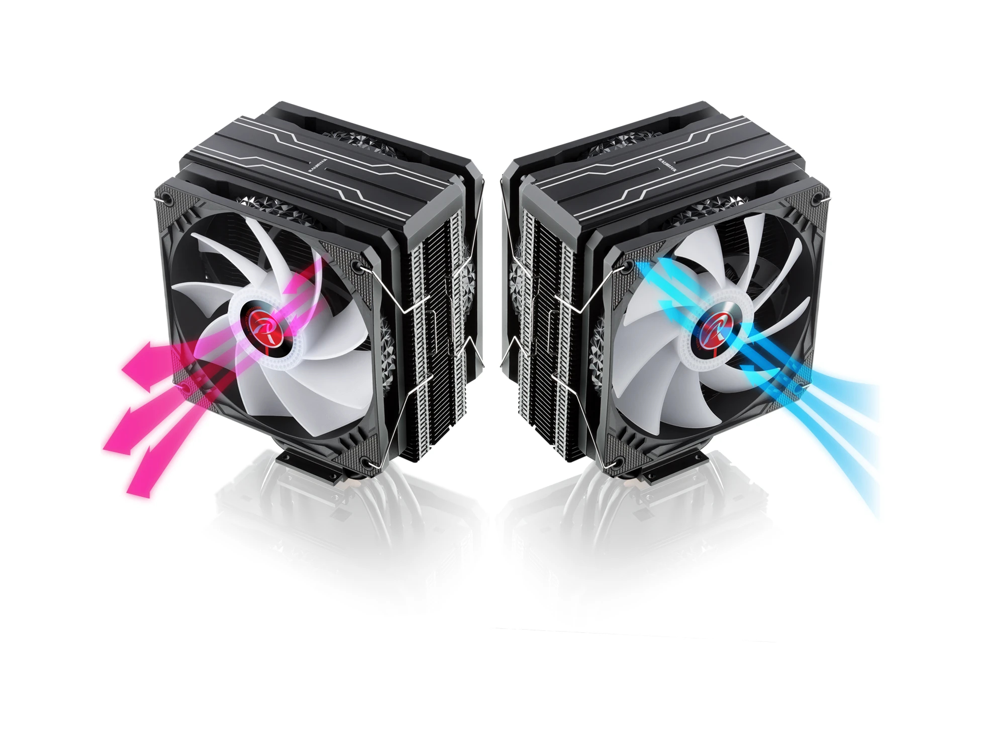 Охладител за процесор Raijintek ELEOS 12 DUO RBW CPU Cooler ARGB