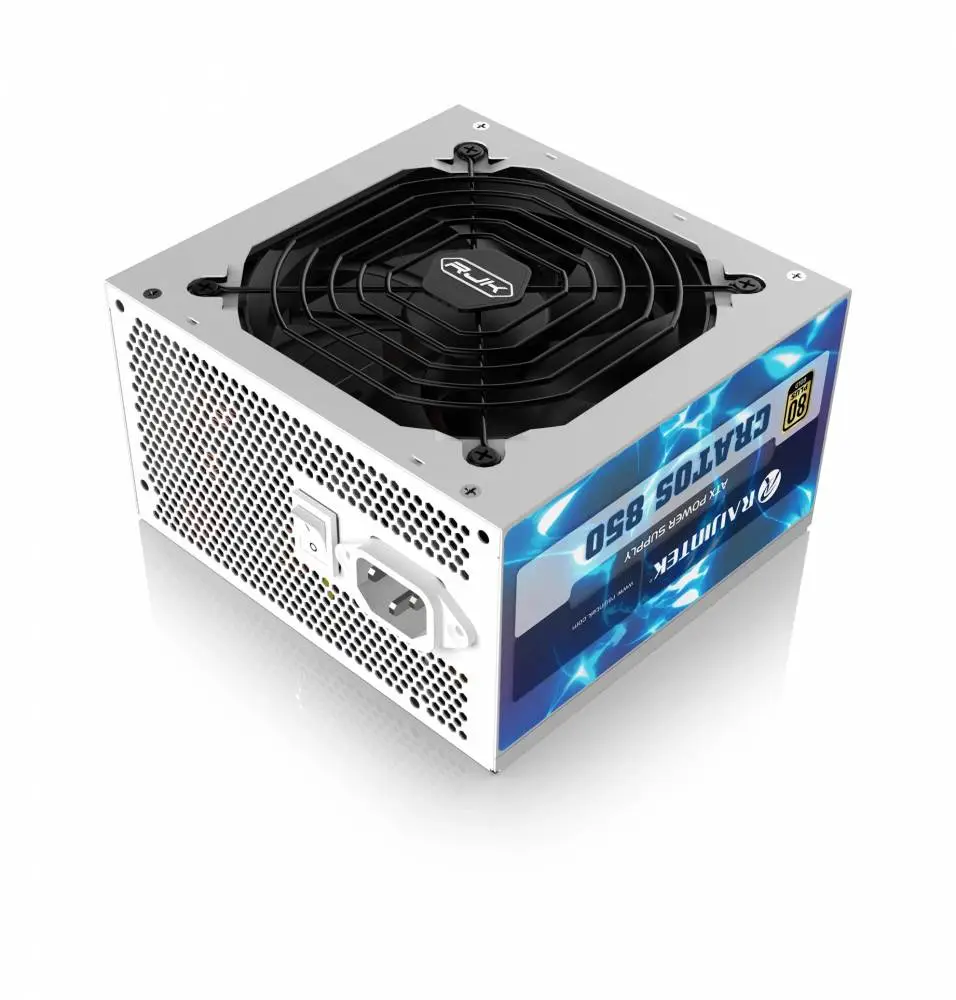 Захранване Raijintek CRATOS 850 PSU ATX 3.0 850W 80 Plus Gold PCIe Gen5 White