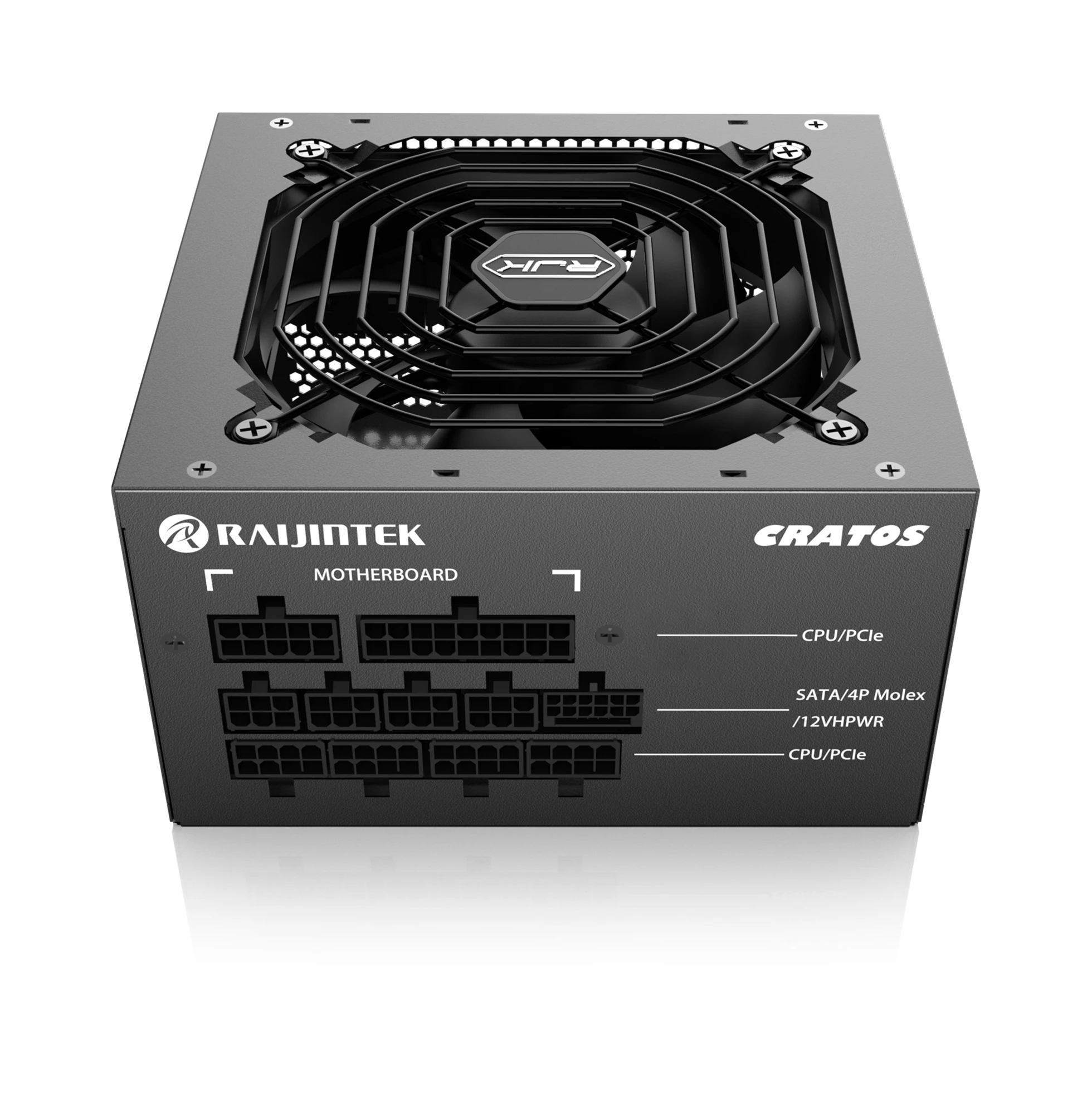Захранване Raijintek CRATOS 850 PSU ATX 3.0 850W 80 Plus Gold PCIe Gen5 Black
