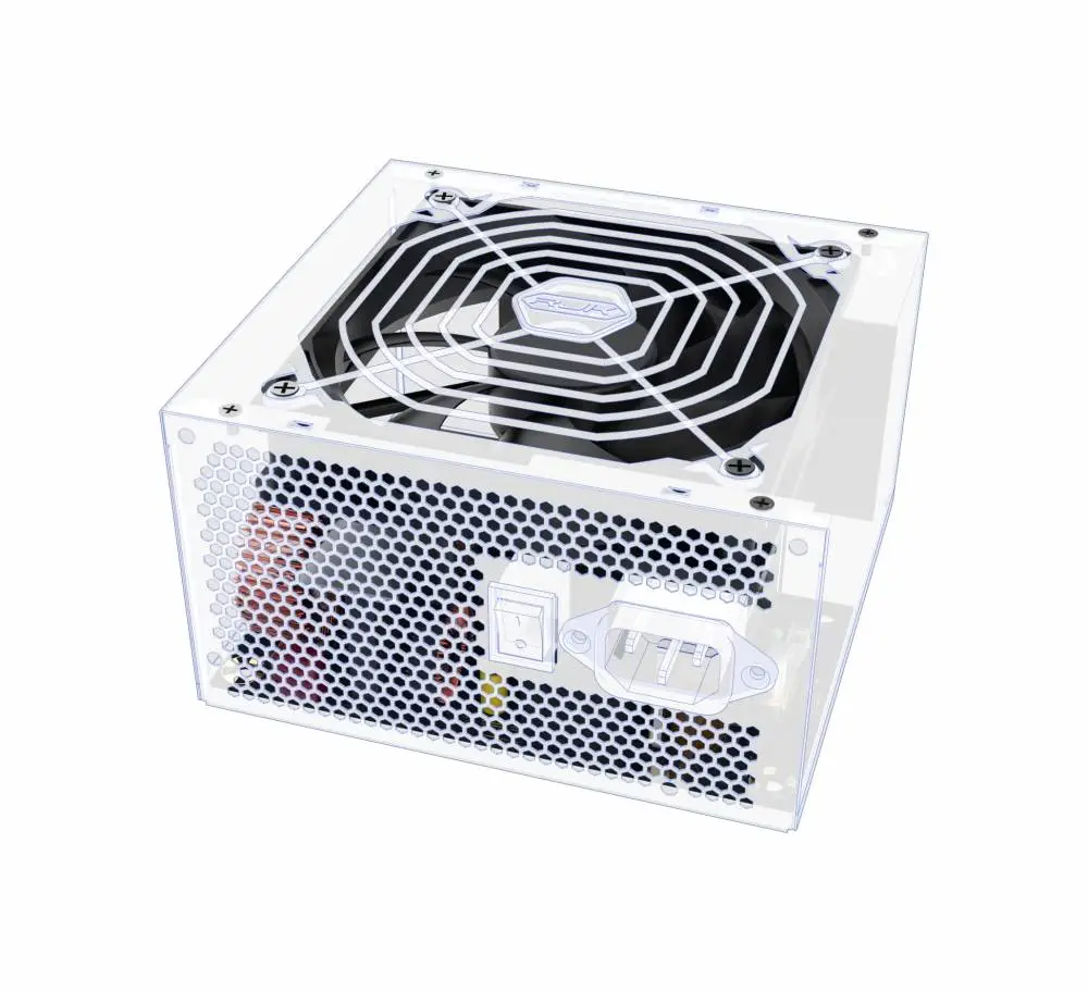 Захранване Raijintek CRATOS 1200 PSU ATX 3.0 1200W 80 Plus Gold PCIe Gen5 White
