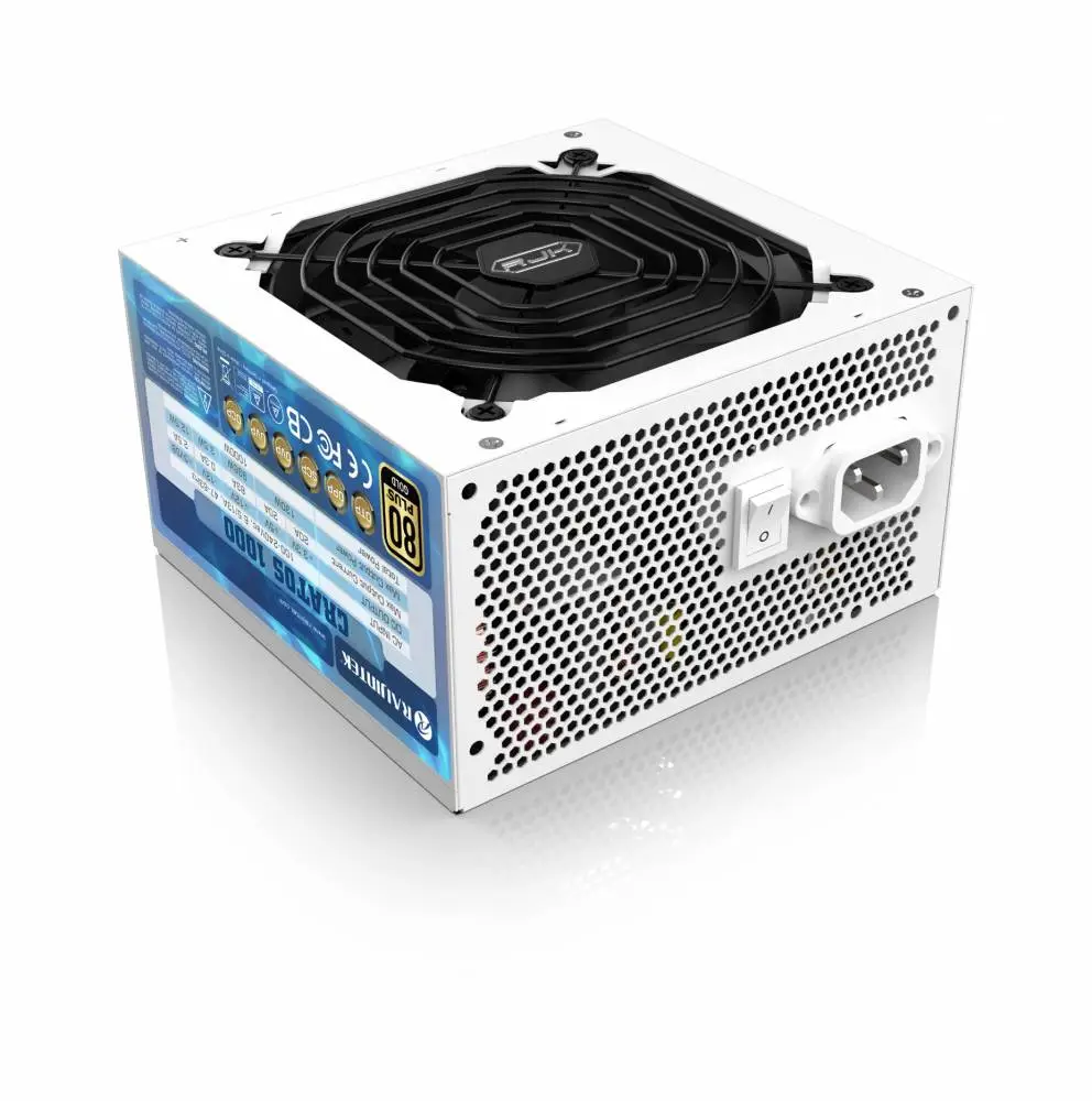 Захранване Raijintek CRATOS 1000 PSU ATX 3.0 1000W 80 Plus Gold PCIe Gen5 White