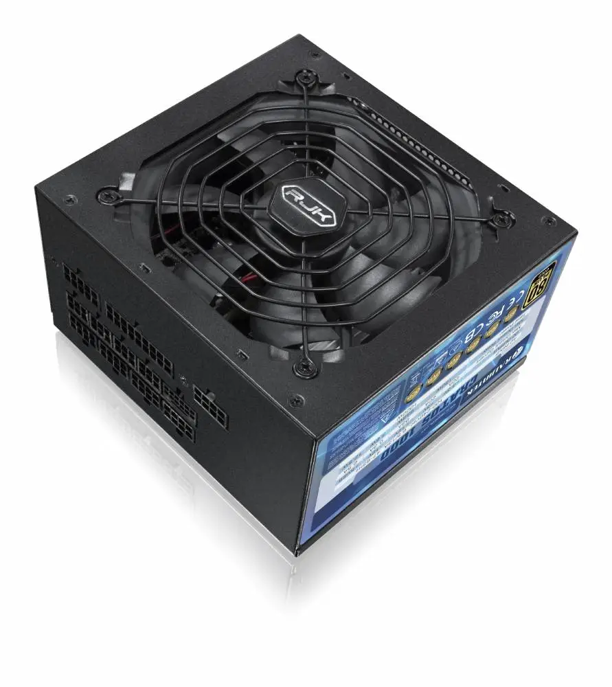 Захранване Raijintek CRATOS 1000 PSU ATX 3.0 1000W 80 Plus Gold PCIe Gen5 Black