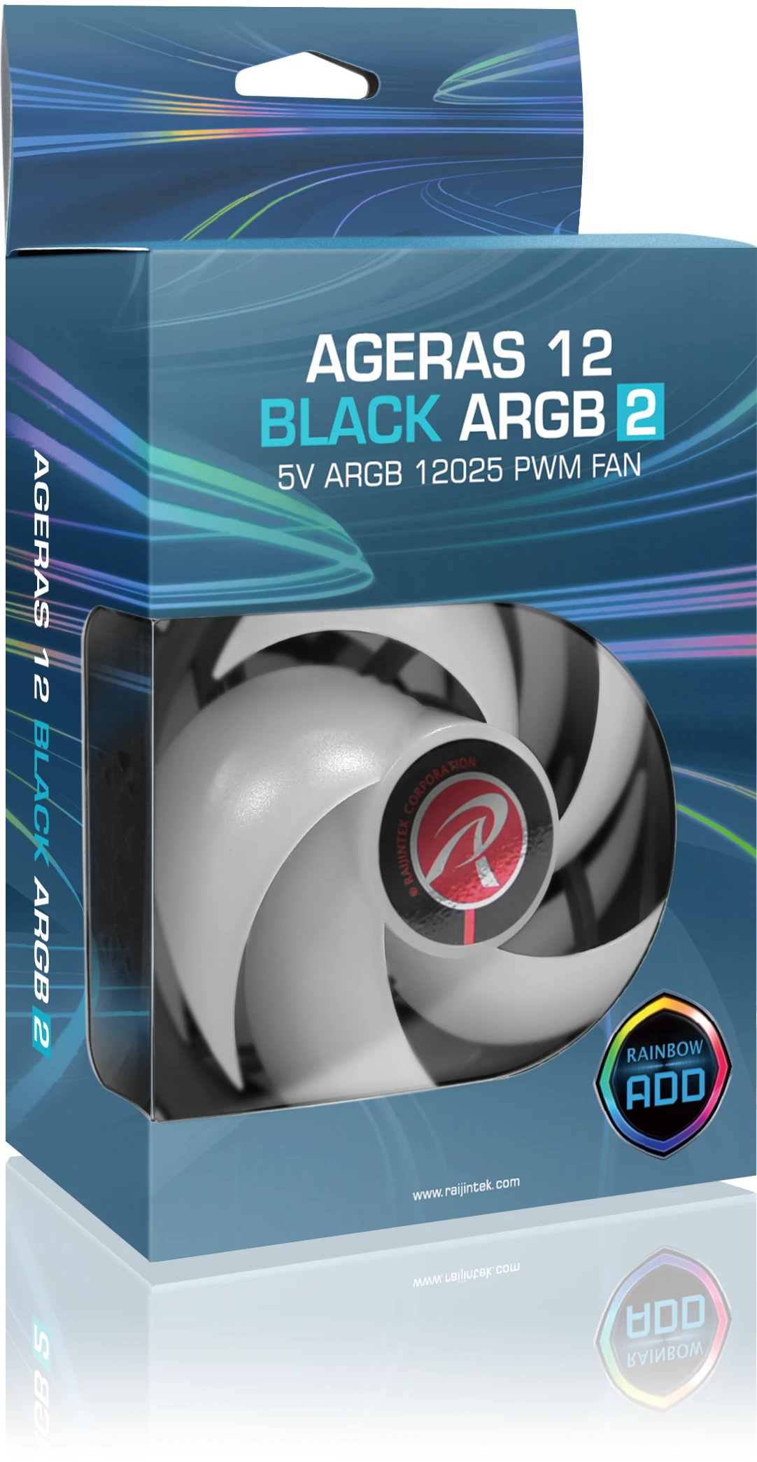 Комплект вентилатори Raijintek AGERAS 12 2x120mm PWM ARGB-2