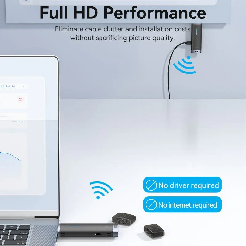 Vention безжичен трансмитер Wireless HDMI Transmitter - ADCB0