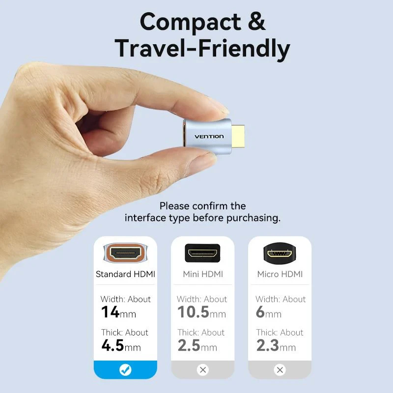 Vention Αντάπτορας Adapter HDMI M / HDMI F - AIVH0