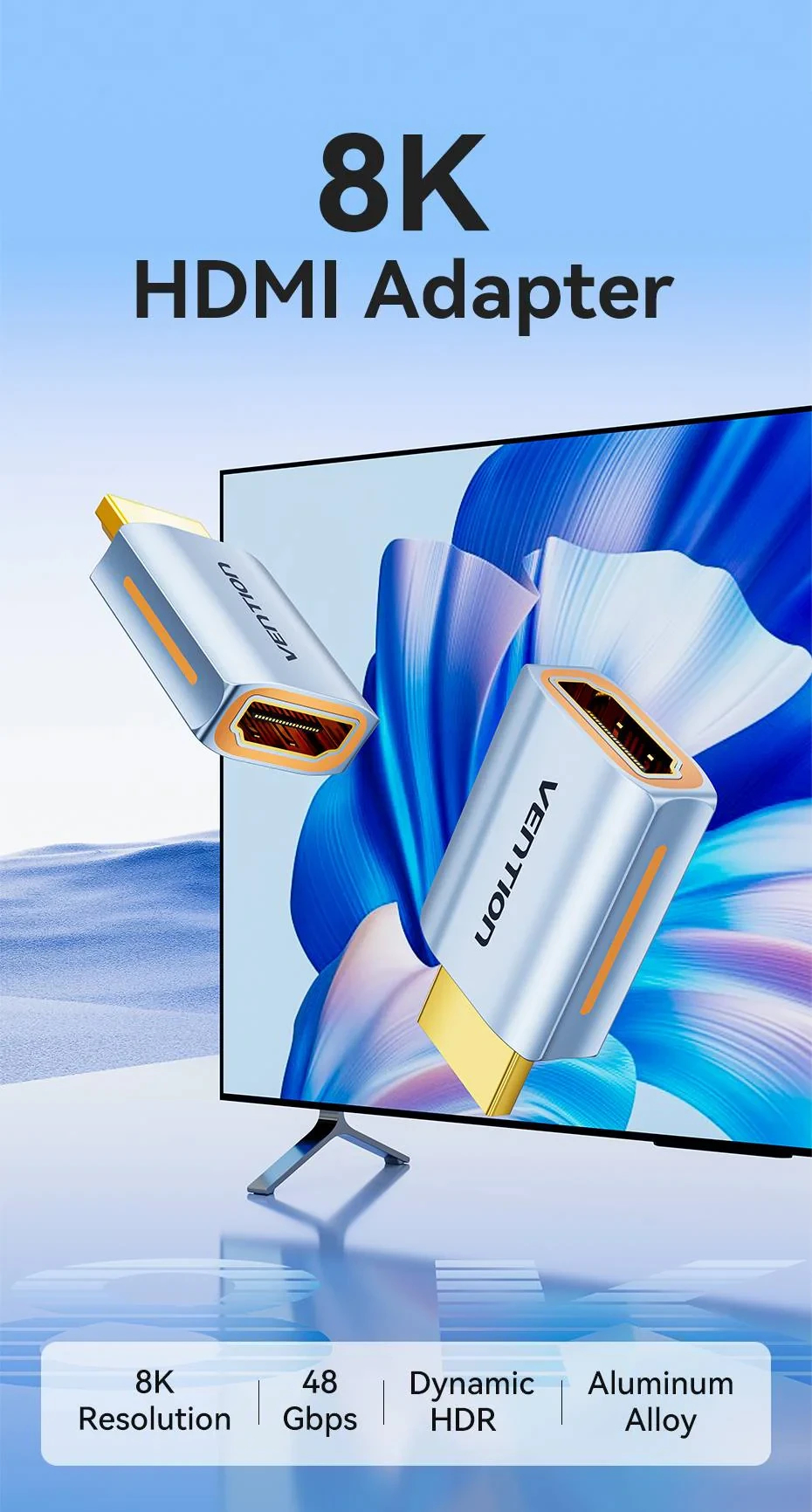Vention Αντάπτορας Adapter HDMI M / HDMI F - AIVH0