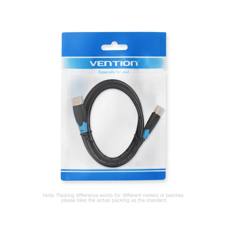 Vention Câble HDMI v2.0 M / M 4K/60Hz Gold - 20M Black - AACBQ