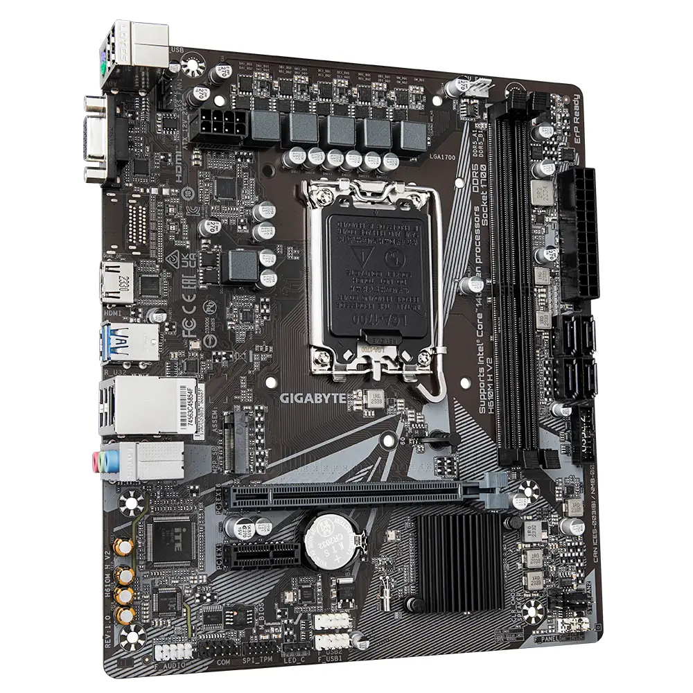 Дънна платка GIGABYTE H610M H V2 DDR5