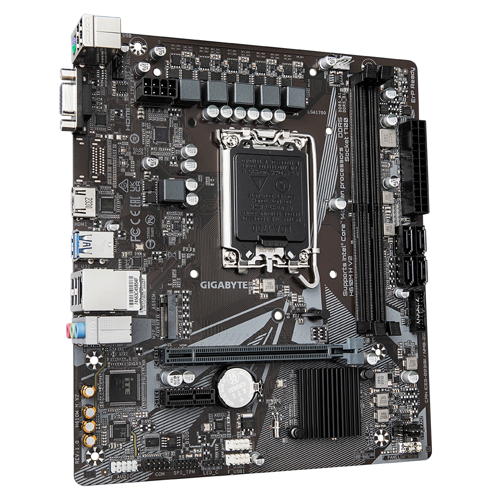Дънна платка GIGABYTE H610M H V2 DDR5
