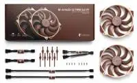 Комплект вентилатори Noctua NF-A14x25r G2 PWM Sx2-PP 140mm