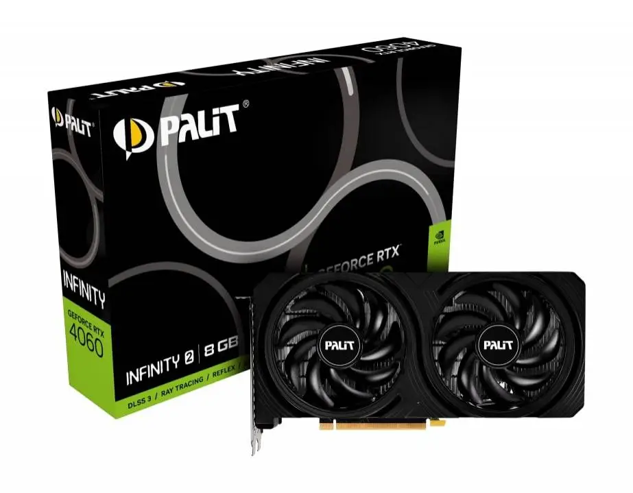 Видео карта Palit GeForce RTX 4060 Infinity 2 8GB