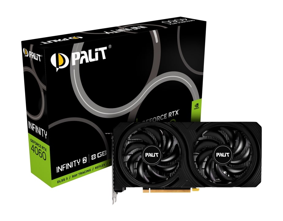 Видео карта Palit GeForce RTX 4060 Infinity 2 8GB