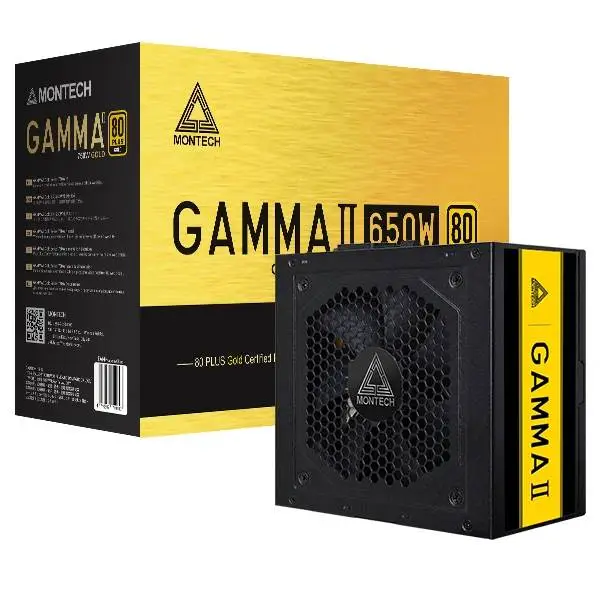 Захранване Montech GAMMA II 650 PSU 650W 80 Plus Gold