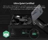 Захранване Montech TITAN GOLD 1000 (1000W) PSU 80 Plus Gold ATX 3.0 Full Modular