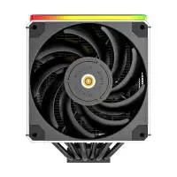 Охладител за процесор Montech METAL DT24 PREMIUM CPU Cooler Dual Tower ARGB Black