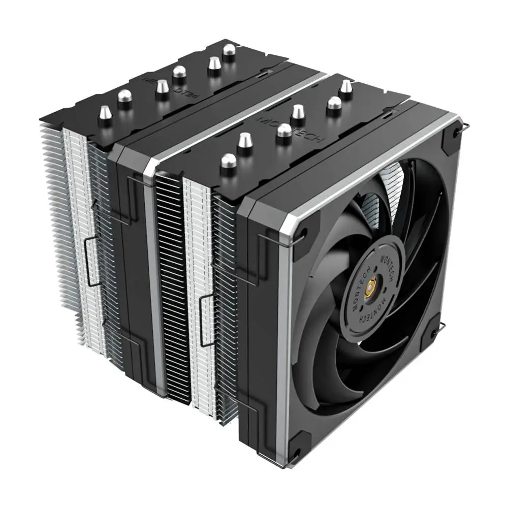 Охладител за процесор Montech METAL DT24 BASE CPU Cooler Dual Tower