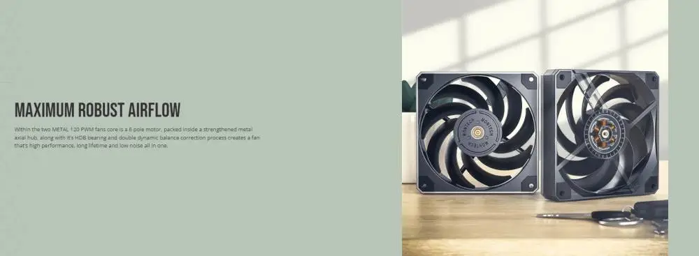 Охладител за процесор Montech METAL DT24 BASE CPU Cooler Dual Tower