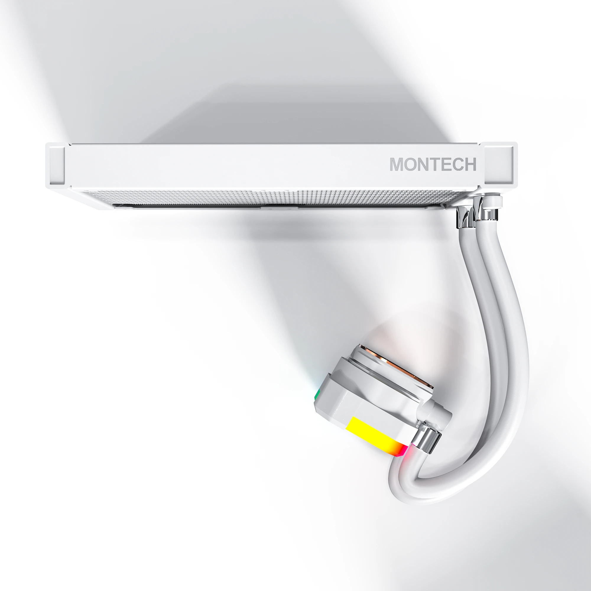 Водно охлаждане за процесор Montech Hyper Flow ARGB 240 CPU Liquid Cooler White