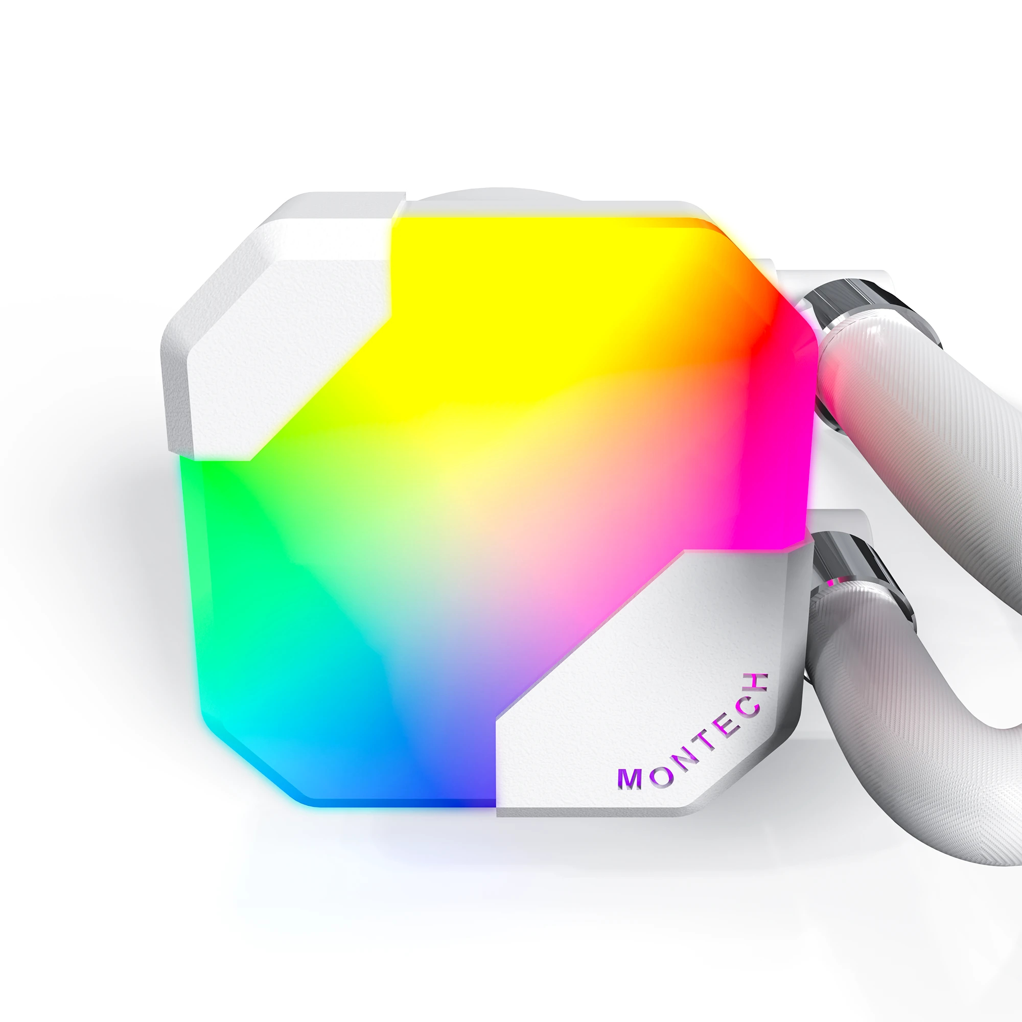 Водно охлаждане за процесор Montech Hyper Flow ARGB 240 CPU Liquid Cooler White