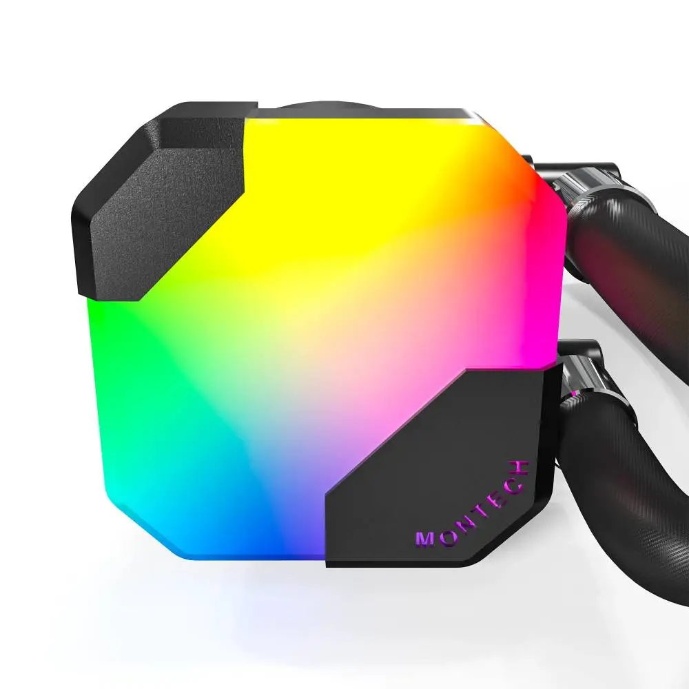 Водно охлаждане за процесор Montech Hyper Flow ARGB 240 CPU Liquid Cooler Black