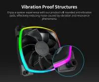 Вентилатор Montech RX120 PWM REVERSE Fan 120mm ARGB Black