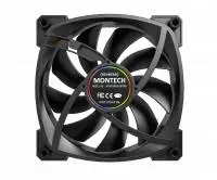 Вентилатор Montech RX120 PWM REVERSE Fan 120mm ARGB Black