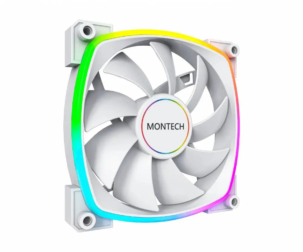 Вентилатор Montech AX140 PWM Fan 140mm ARGB White