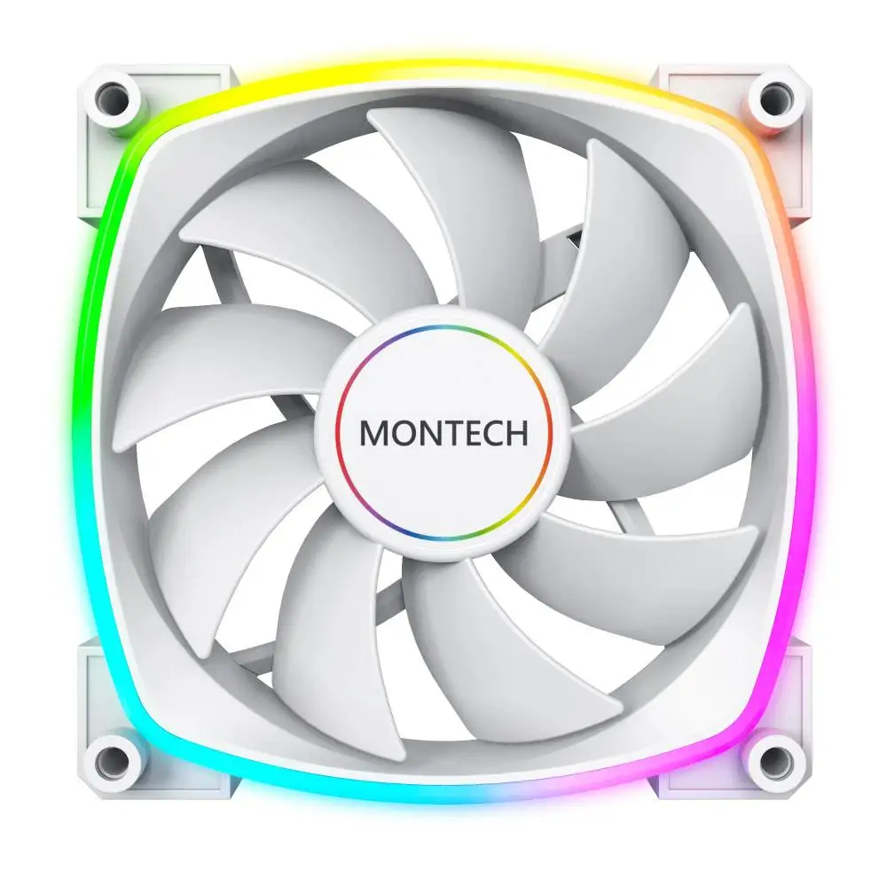 Вентилатор Montech AX140 PWM Fan 140mm ARGB White