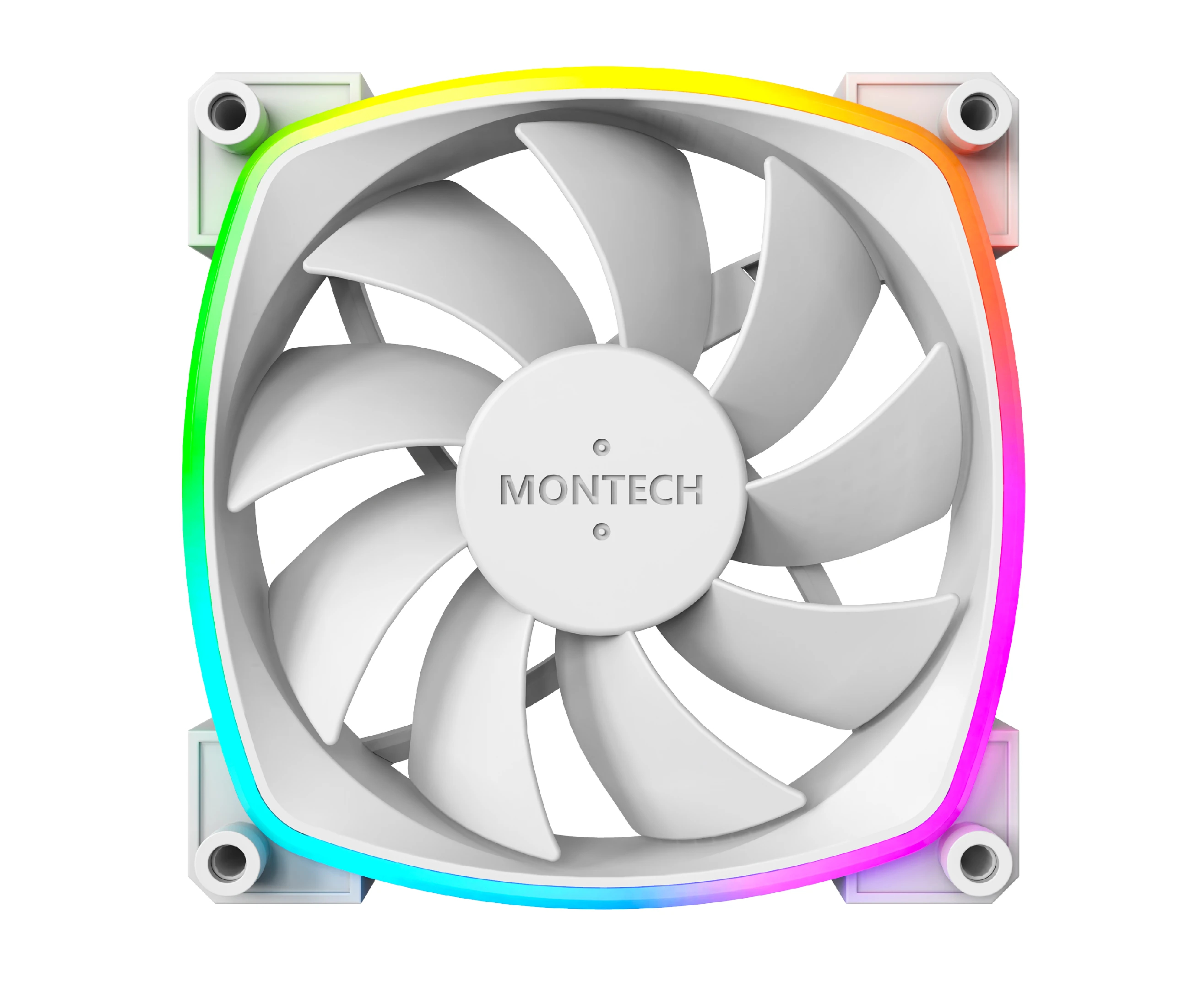 Вентилатор Montech AX120 PWM Fan 120mm ARGB White
