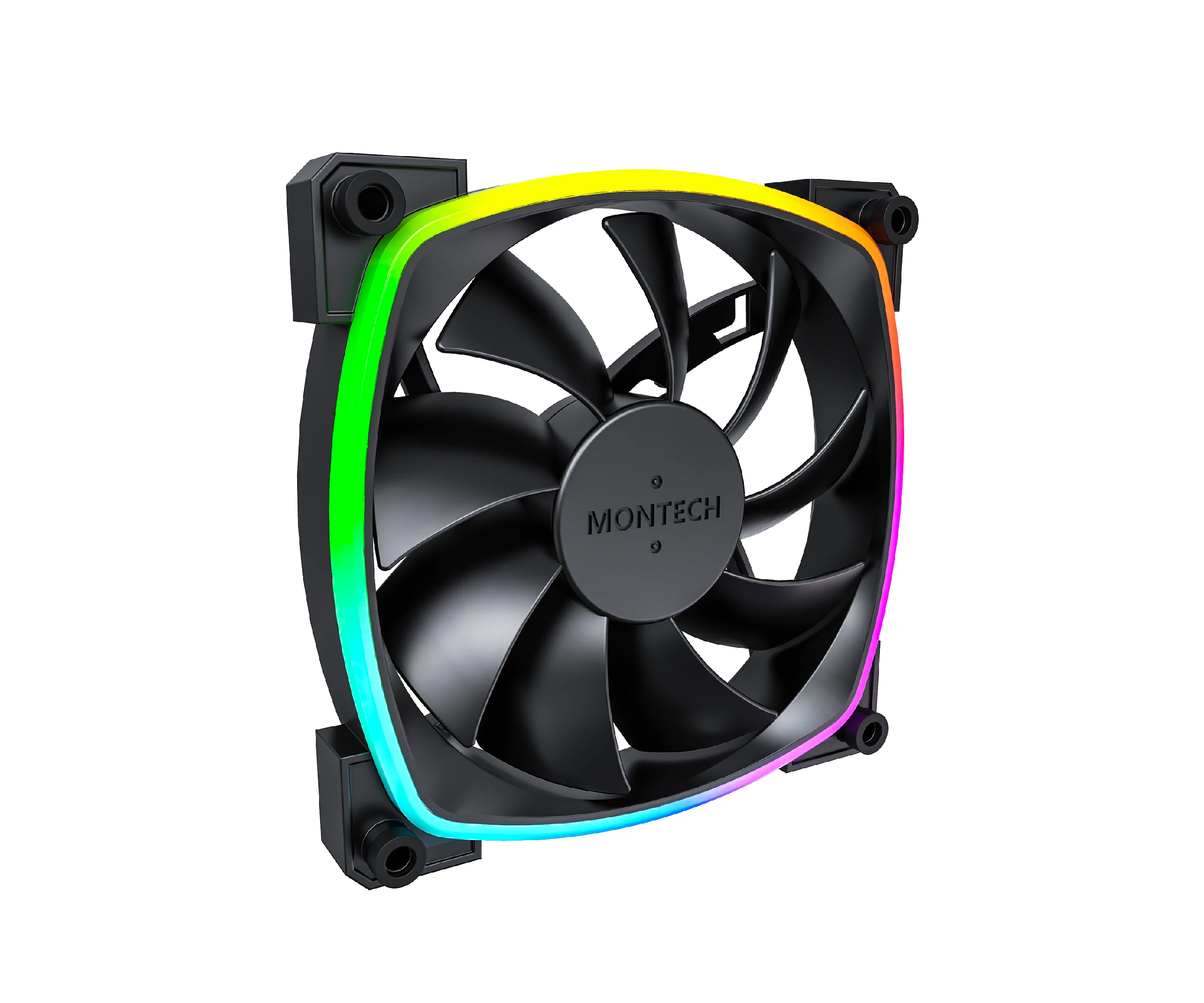 Вентилатор Montech AX120 PWM Fan 120mm ARGB Black