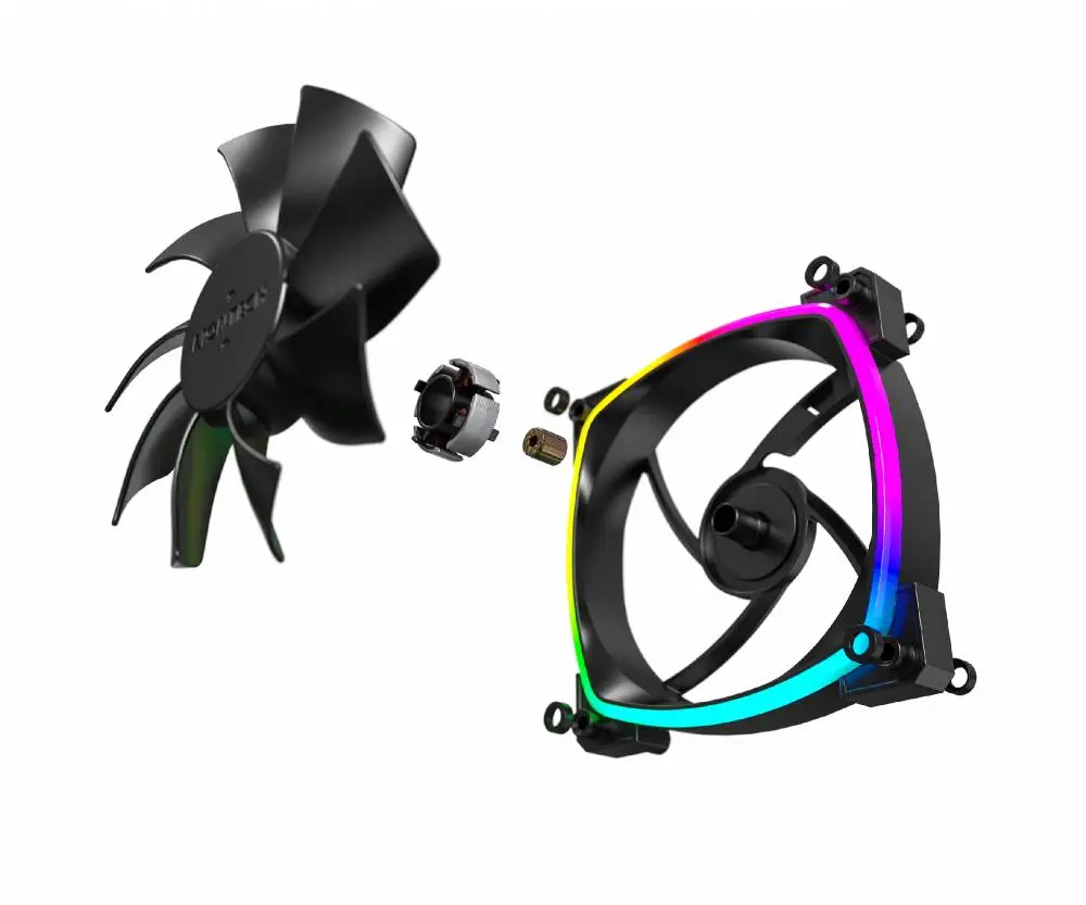 Вентилатор Montech AX120 PWM Fan 120mm ARGB Black