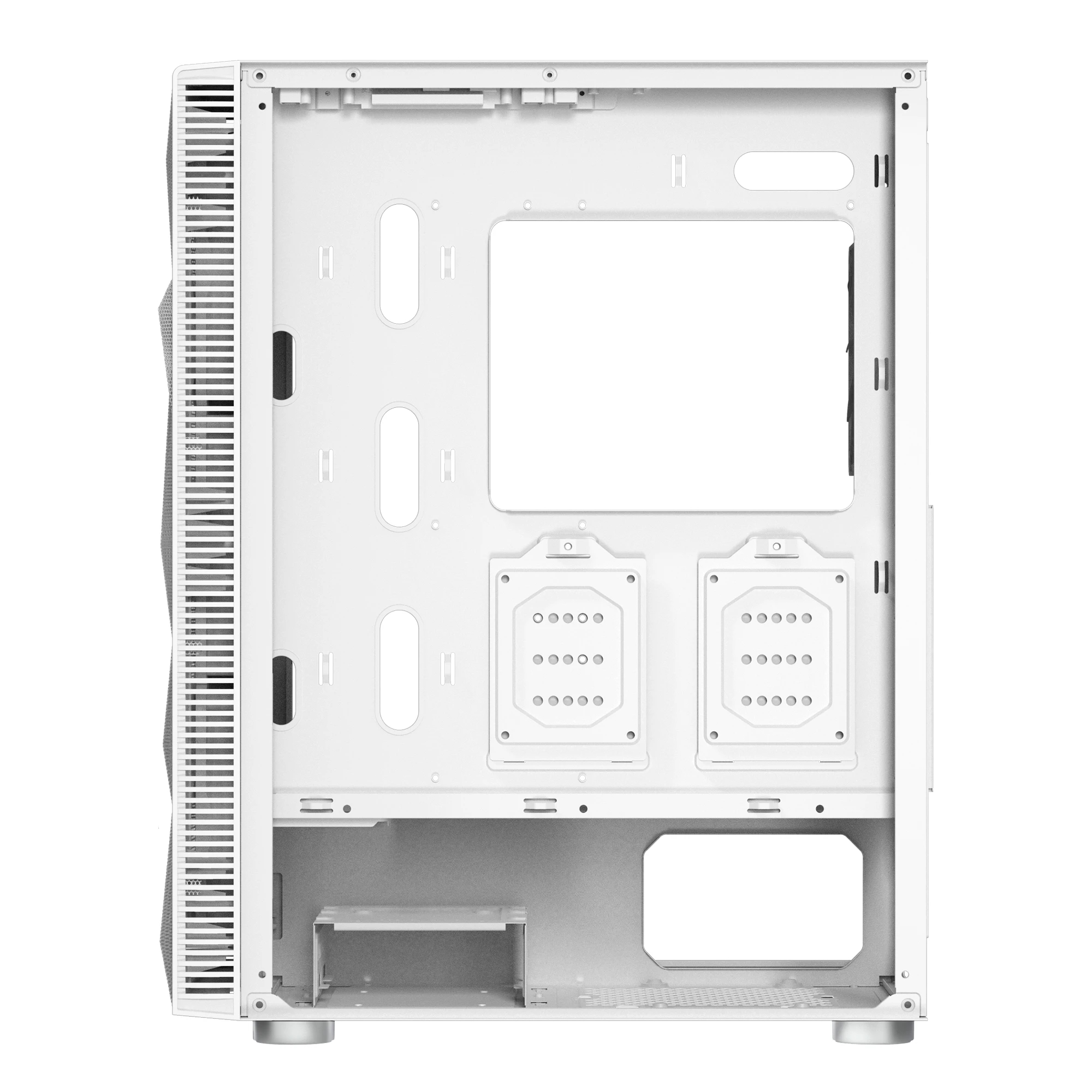 Корпус Montech X3 MESH TG White Mid-tower 6 x Fixed ARGB fans