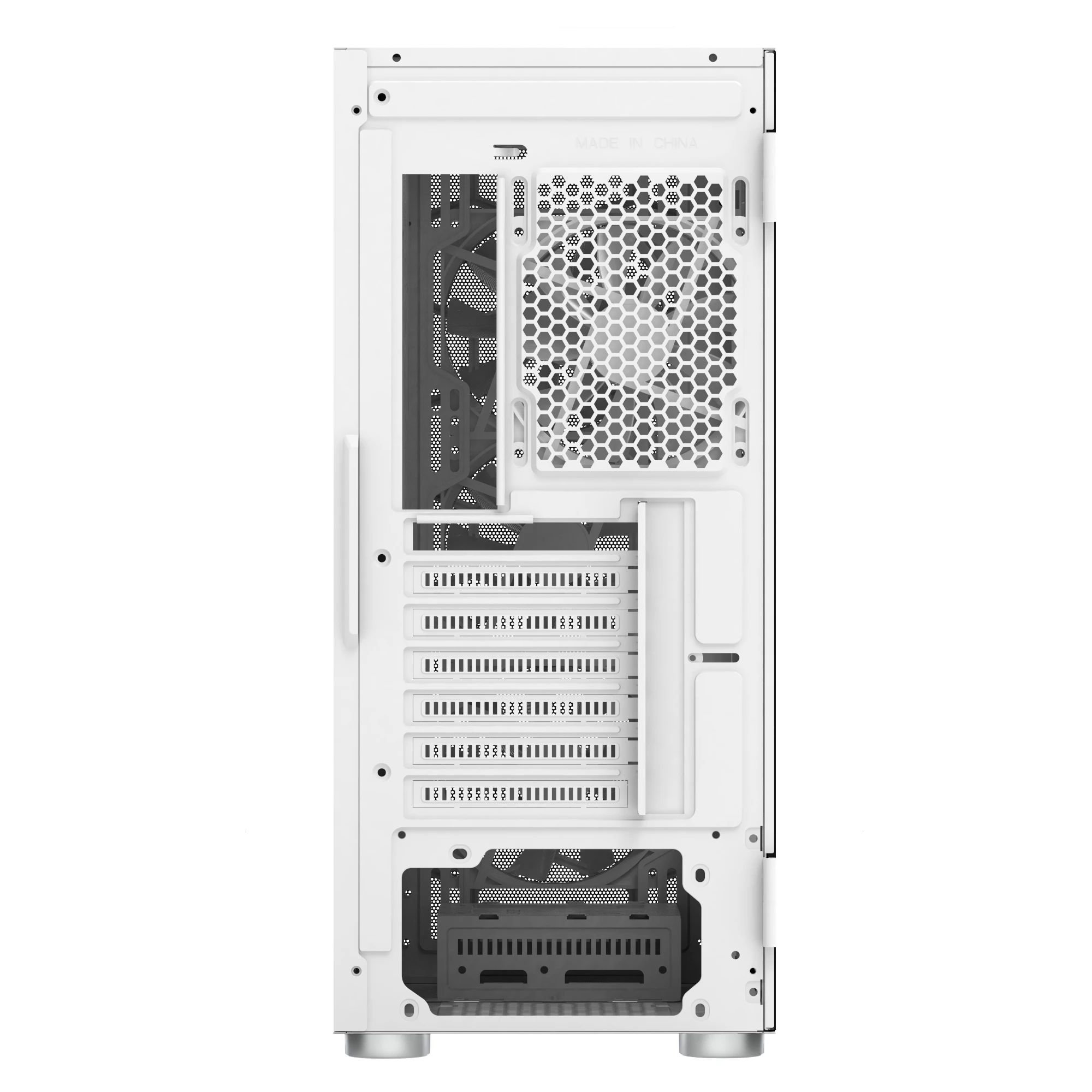 Корпус Montech X3 MESH TG White Mid-tower 6 x Fixed ARGB fans