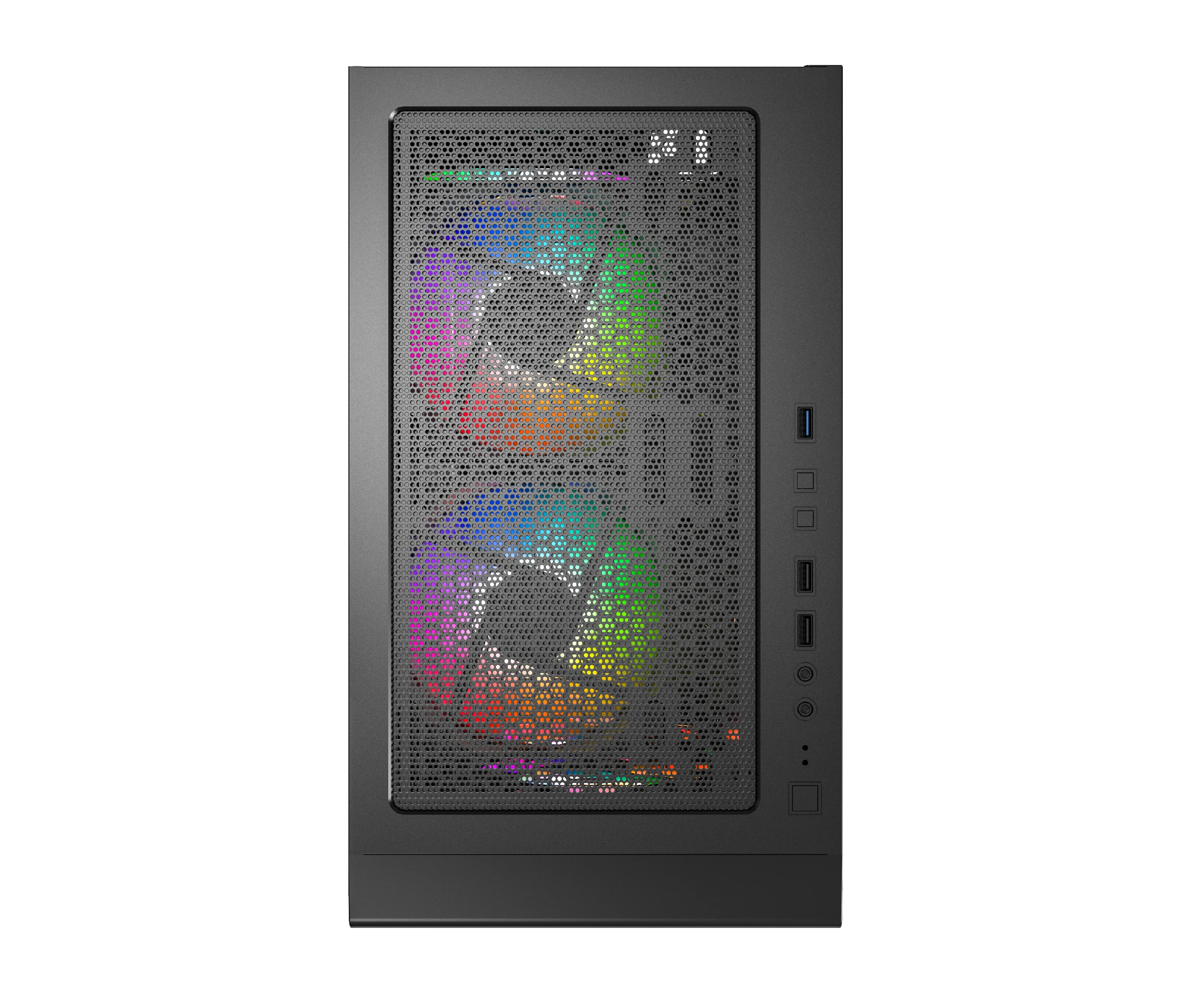 Кутия Montech X3 MESH TG Black Mid-tower 6 x Fixed ARGB fans