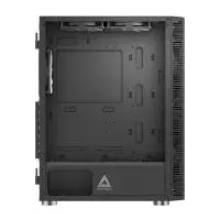 Кутия Montech X3 GLASS Mid-tower Case TG FRGB Fans Black