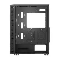 Кутия Montech X3 GLASS Mid-tower Case TG FRGB Fans Black