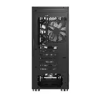 Кутия Montech X3 GLASS Mid-tower Case TG FRGB Fans Black