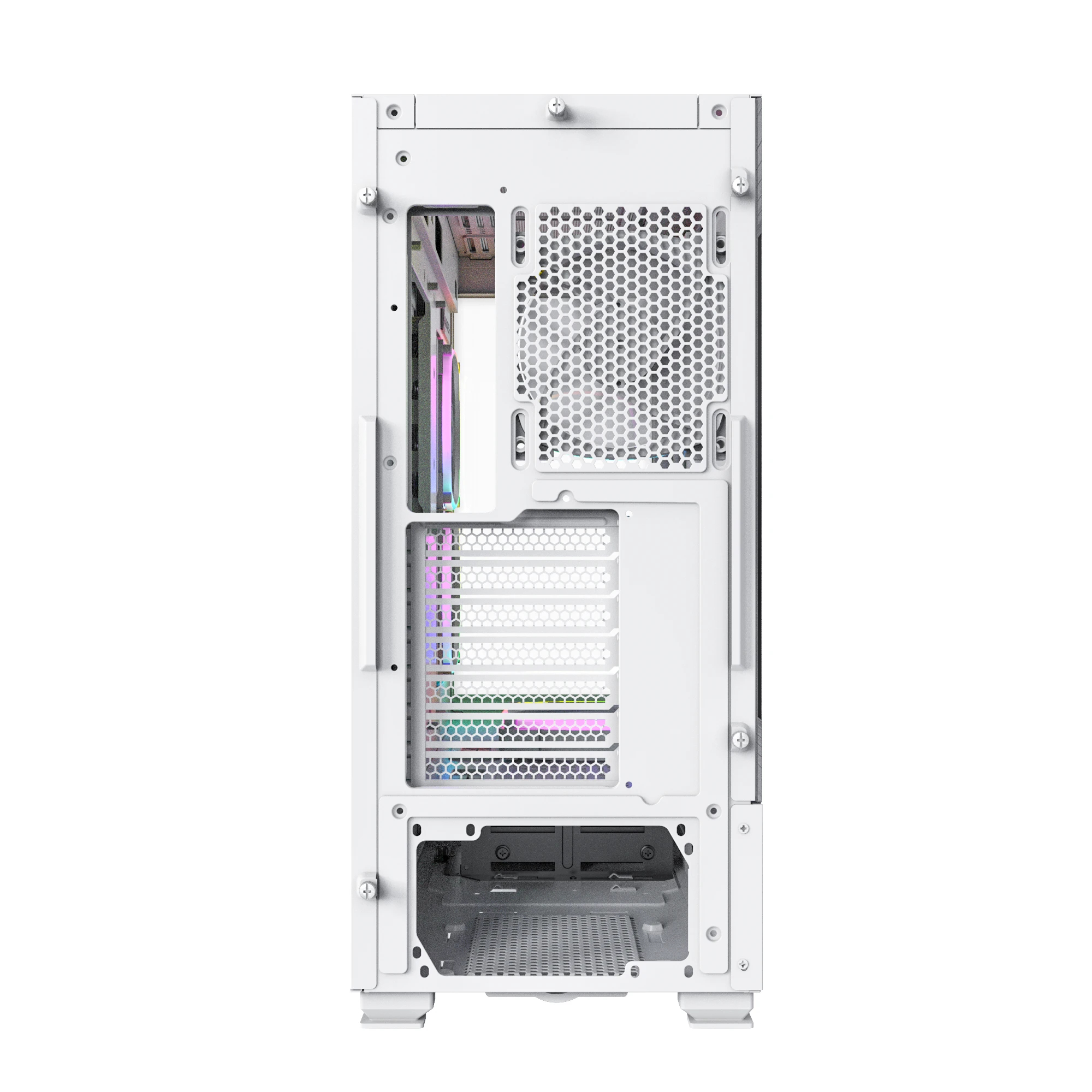 Корпус Montech SKY TWO Mid-tower Case TG ARGB White
