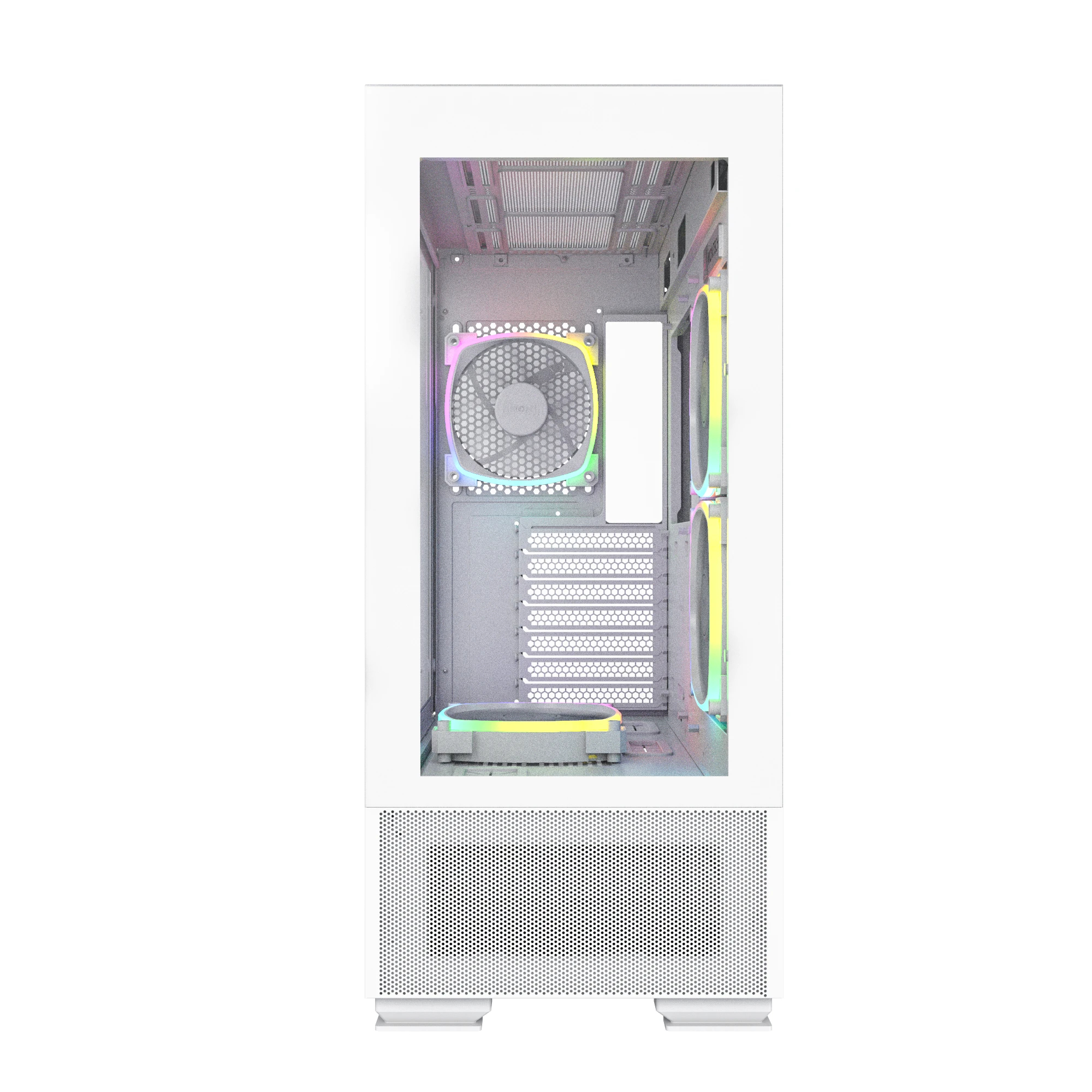 Корпус Montech SKY TWO Mid-tower Case TG ARGB White