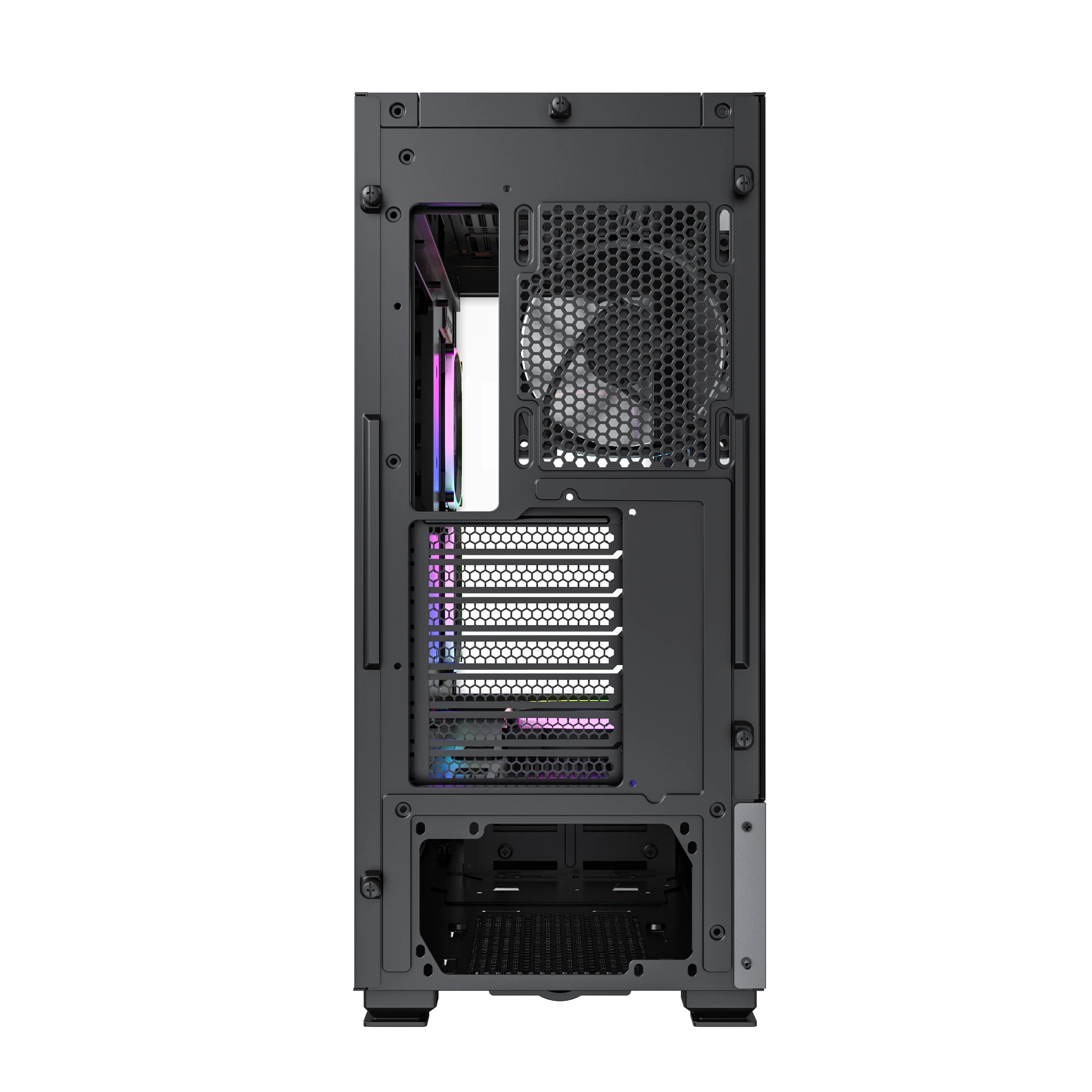 Кутия Montech SKY TWO Mid-tower Case TG ARGB Black