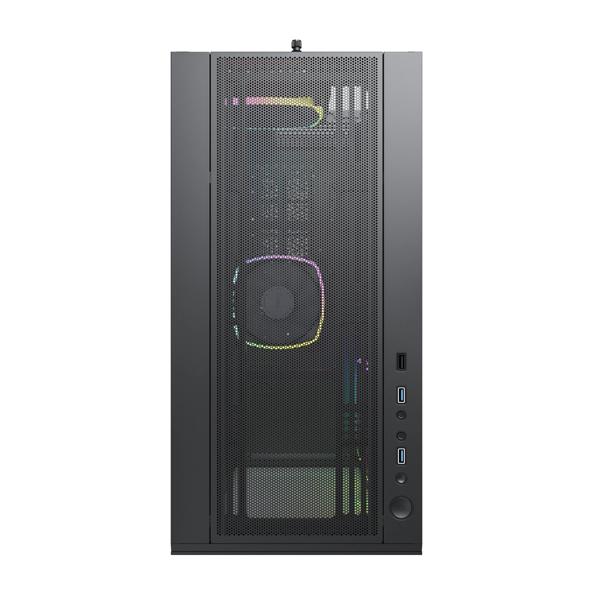 Кутия Montech SKY TWO Mid-tower Case TG ARGB Black