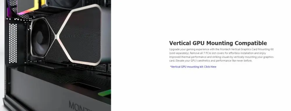 Кутия Montech AIR 903 MAX Mid-tower TG ARGB Black
